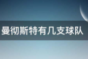 哔哩哔哩：曼彻斯特球队：曼彻斯特有几支球队？